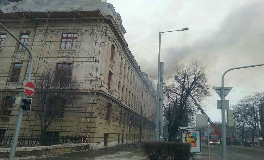 Požiar Daňového úradu v Košiciach, foto 12