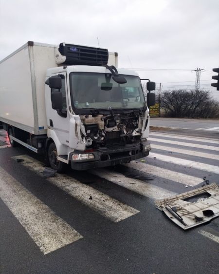Dopravná nehoda na rýchlostnej ceste Košice Pereš, foto 1
