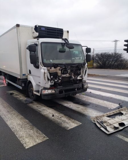 Dopravná nehoda na rýchlostnej ceste Košice Pereš, foto 1