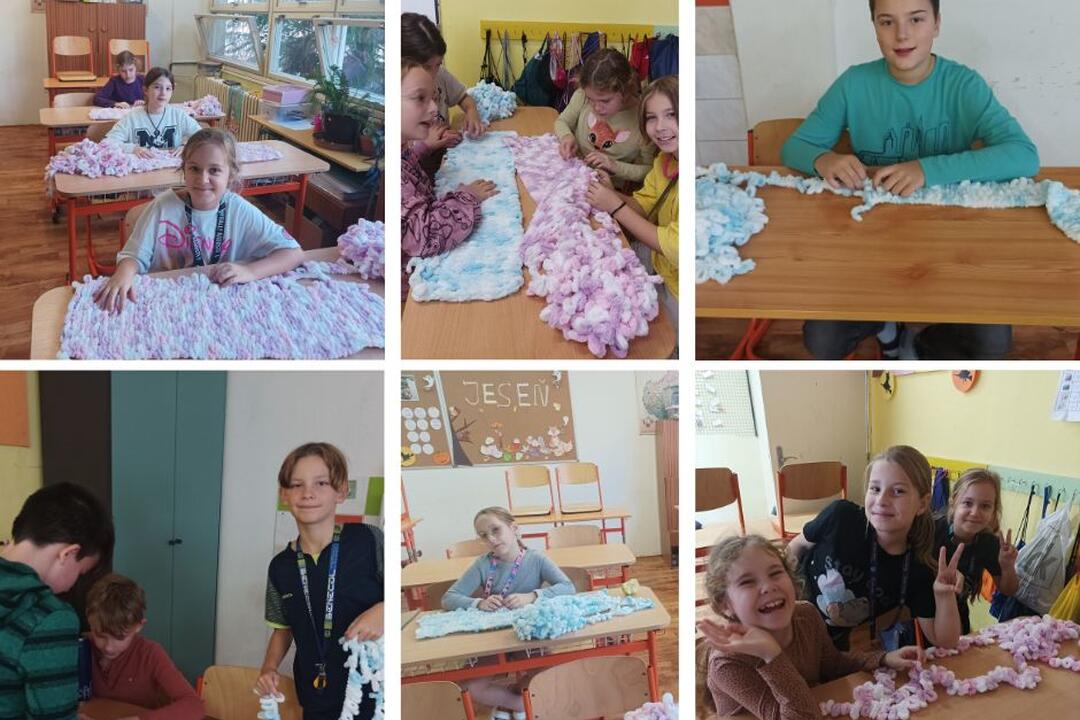 FOTO: Košickí žiaci vlastnoručne vyrobili darčeky pre najmenších pacientov, foto 5