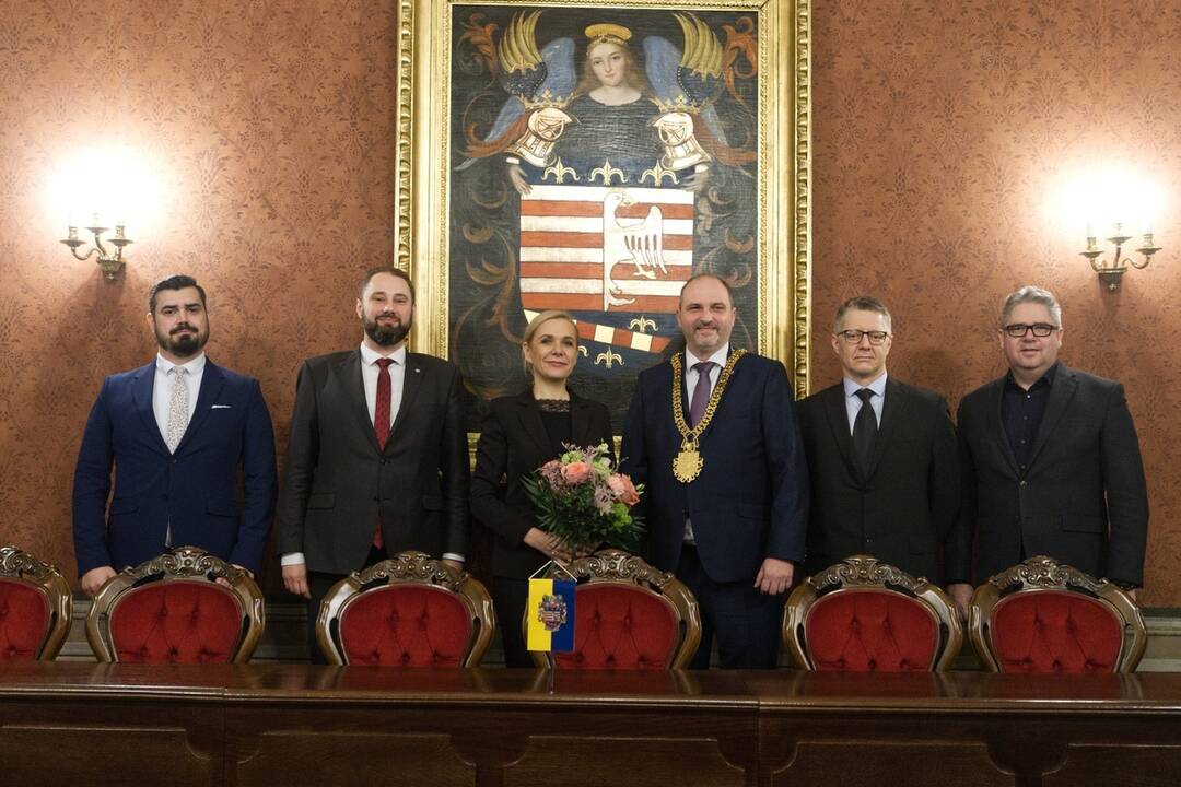 FOTO: Denisa Saková na pracovnej návšteve v Košiciach, foto 2