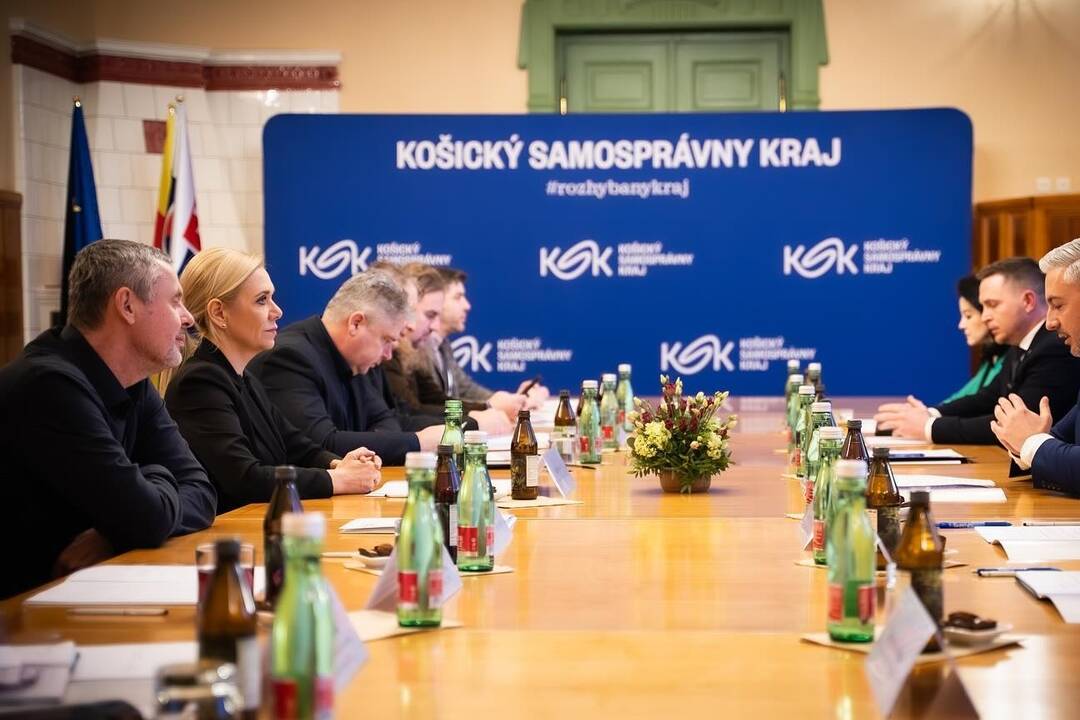 FOTO: Denisa Saková na pracovnej návšteve v Košiciach, foto 1