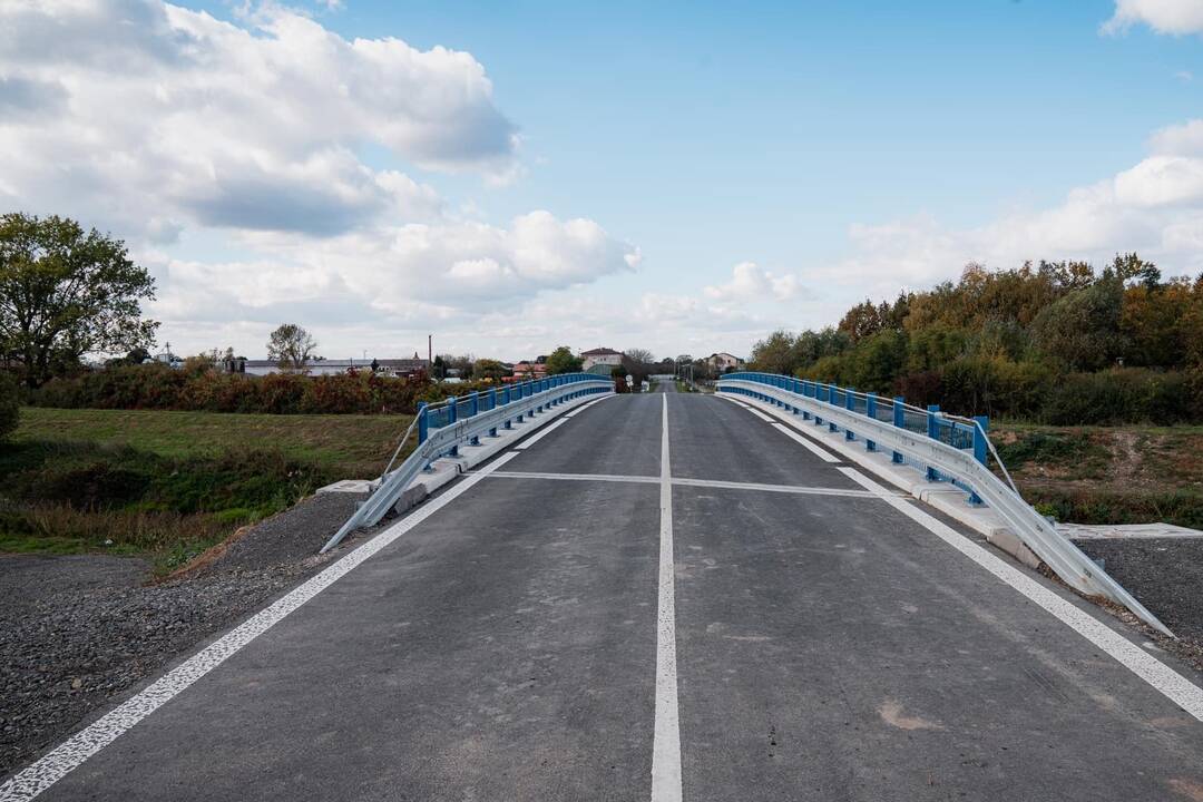 FOTO: Opravený most pred obcou Záhor, foto 2