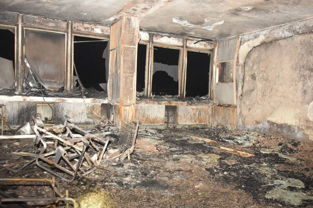 FOTO: Požiar na psychiatrickom oddelení v UNLP, foto 4