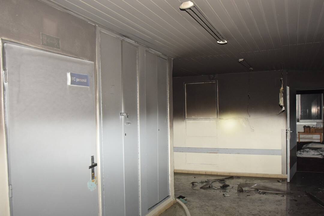 FOTO: Požiar na psychiatrickom oddelení v UNLP, foto 2