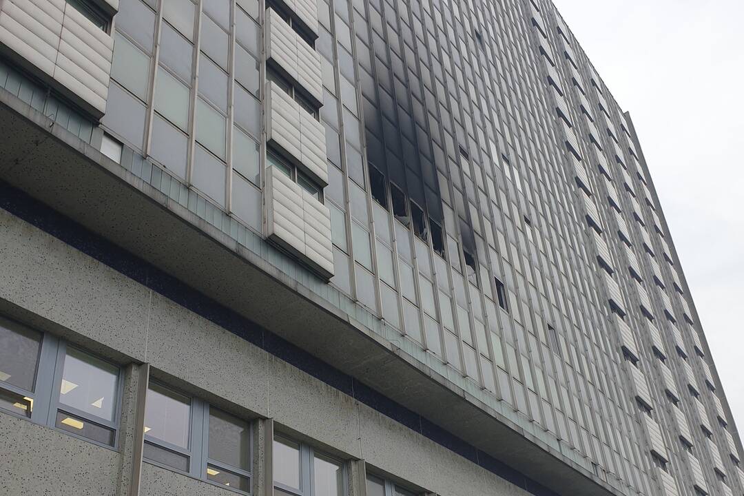 FOTO: Požiar na psychiatrickom oddelení v UNLP, foto 5