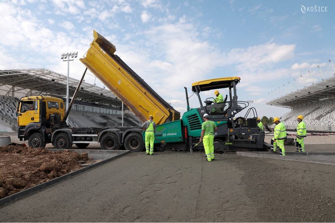 FOTO: Ako vyzerá výstavba Košickej futbalovej arény?, foto 4