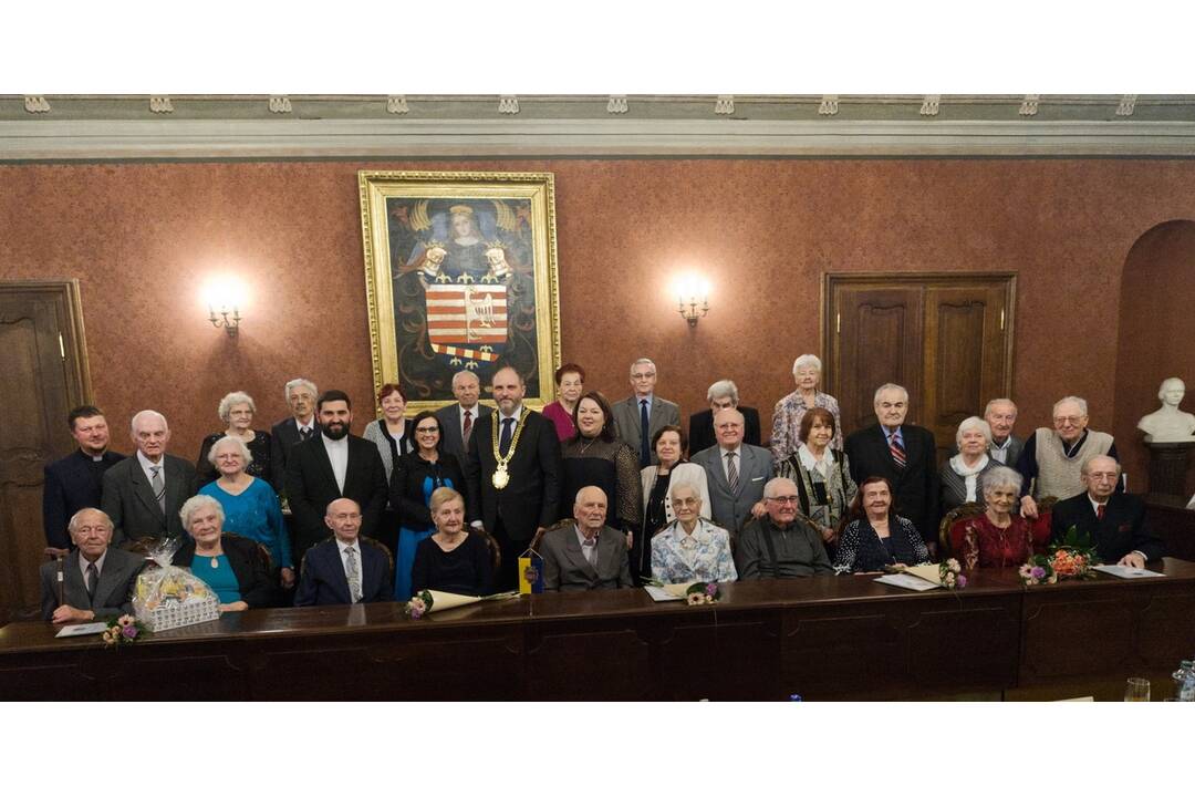 FOTO: Najdlhšie zosobášený pár v Košiciach, foto 1