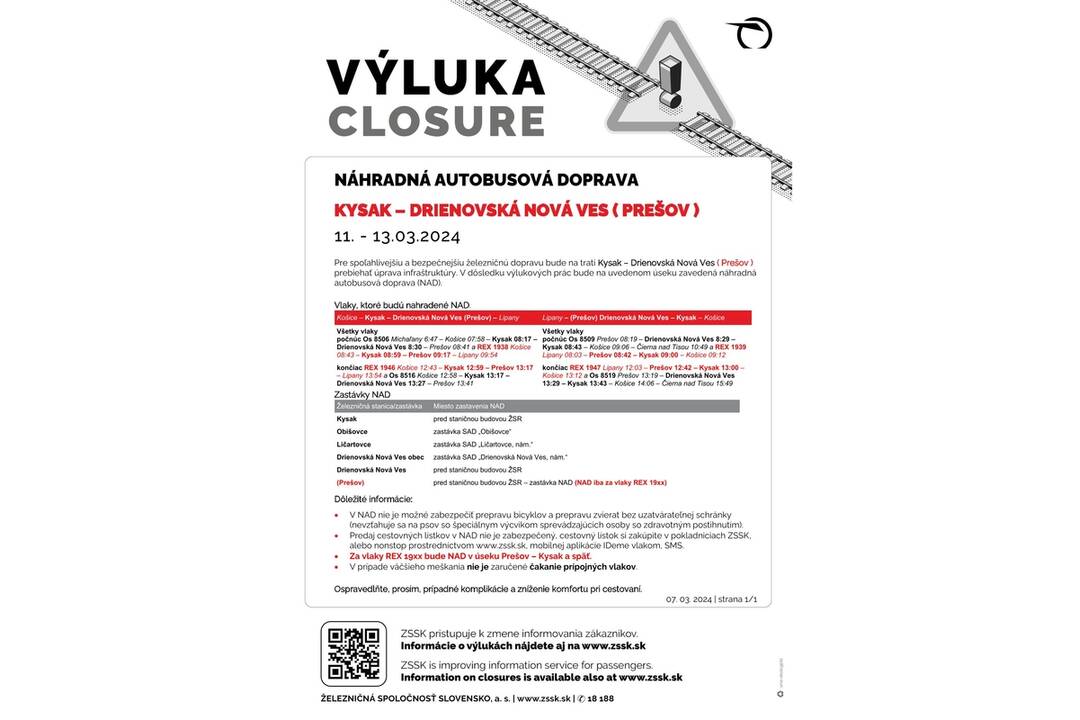 FOTO: Výluky vlakov v Košickom kraji, foto 6