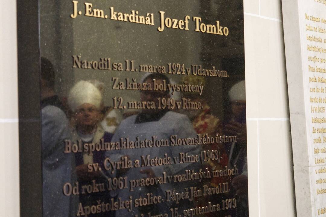 FOTO: Spomienka na kardinála Jozefa Tomka v Dóme sv. Alžbety, foto 9