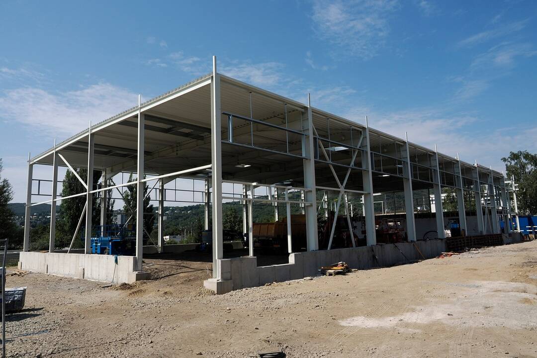 FOTO: Nová športová hala na Základnej a materskej škole Železiarskej 4 v Košiciach, foto 4