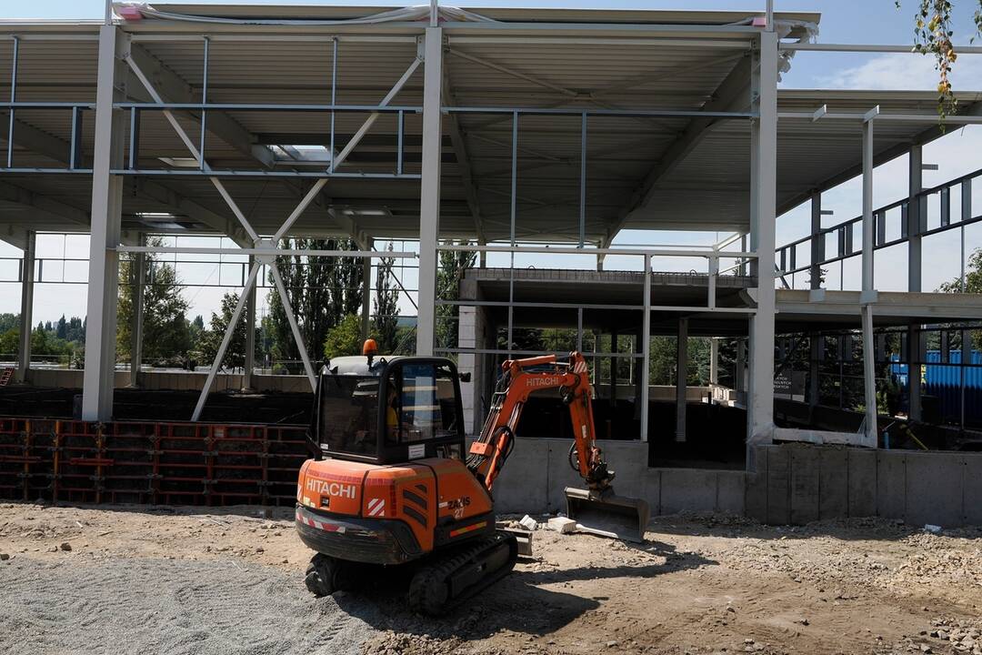 FOTO: Nová športová hala na Základnej a materskej škole Železiarskej 4 v Košiciach, foto 16