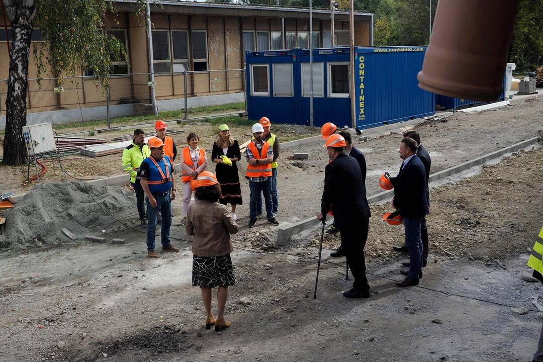 FOTO: Nová športová hala na Základnej a materskej škole Železiarskej 4 v Košiciach, foto 22