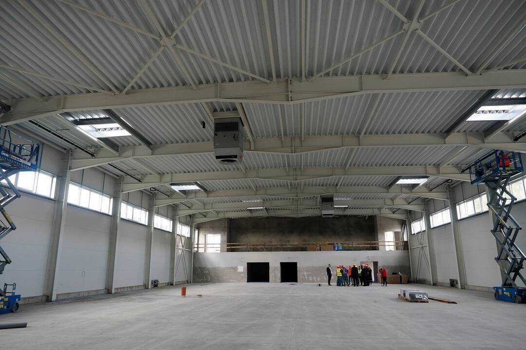 FOTO: Nová športová hala na Základnej a materskej škole Železiarskej 4 v Košiciach, foto 25