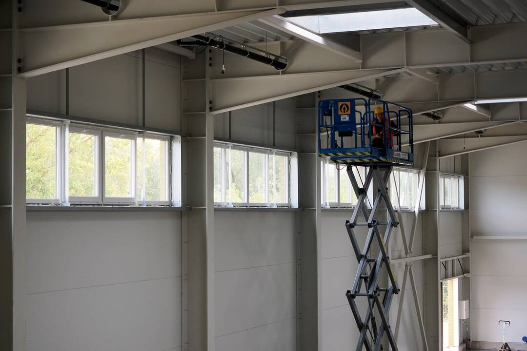 FOTO: Nová športová hala na Základnej a materskej škole Železiarskej 4 v Košiciach, foto 26