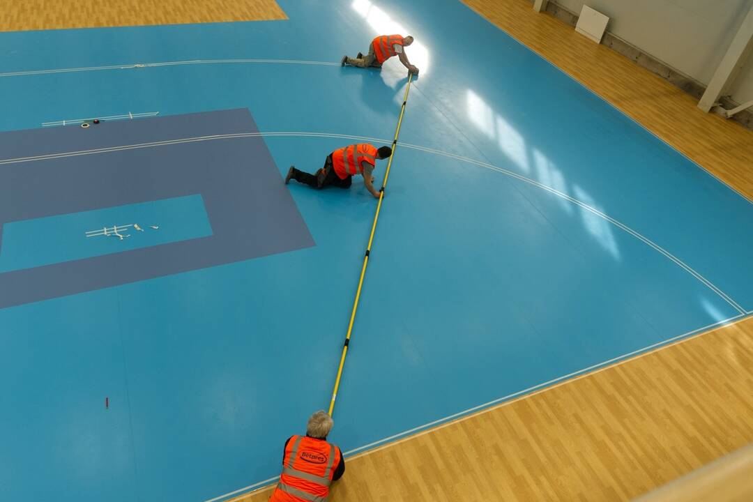 FOTO: Nová športová hala na Základnej a materskej škole Železiarskej 4 v Košiciach, foto 28