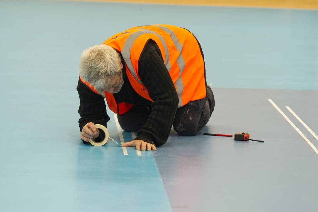 FOTO: Nová športová hala na Základnej a materskej škole Železiarskej 4 v Košiciach, foto 32