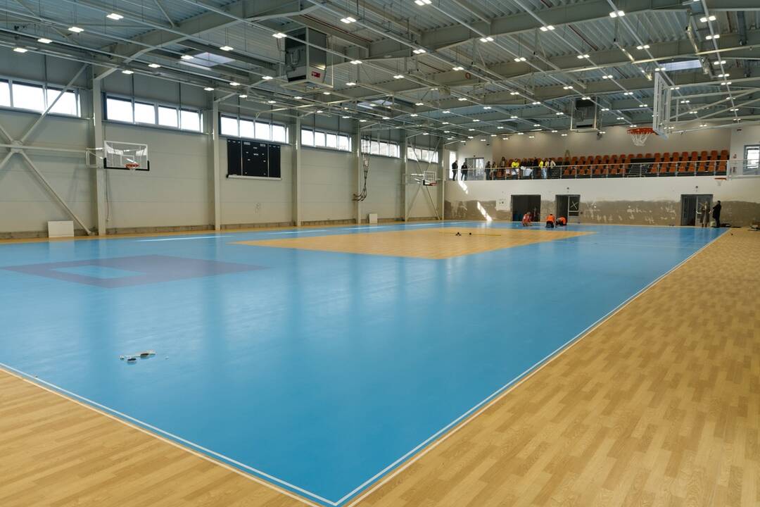 FOTO: Nová športová hala na Základnej a materskej škole Železiarskej 4 v Košiciach, foto 1