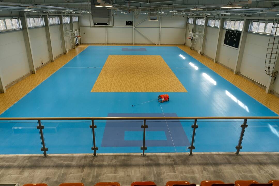 FOTO: Nová športová hala na Základnej a materskej škole Železiarskej 4 v Košiciach, foto 33