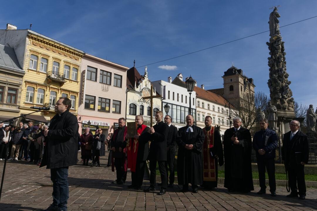 FOTO: 30. Ekumenický pašiový sprievod v Košiciach, foto 2