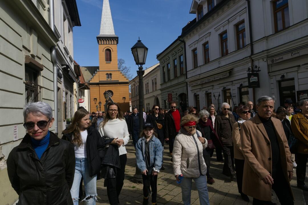 FOTO: 30. Ekumenický pašiový sprievod v Košiciach, foto 16