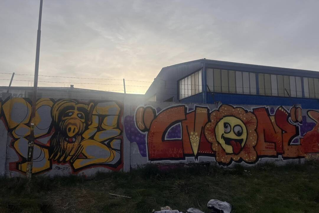 FOTO: Na Juhu vznikla ďalšia graffiti stena, foto 7