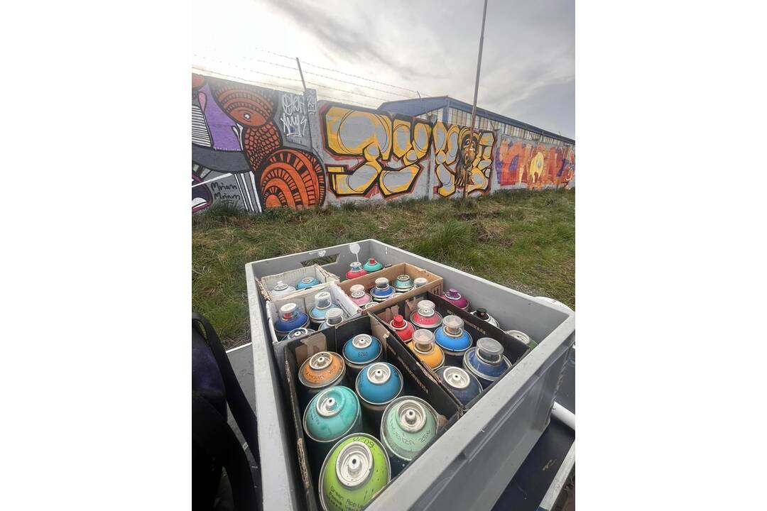 FOTO: Na Juhu vznikla ďalšia graffiti stena, foto 14