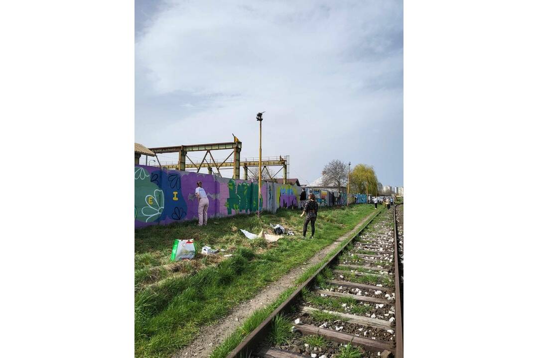 FOTO: Na Juhu vznikla ďalšia graffiti stena, foto 13