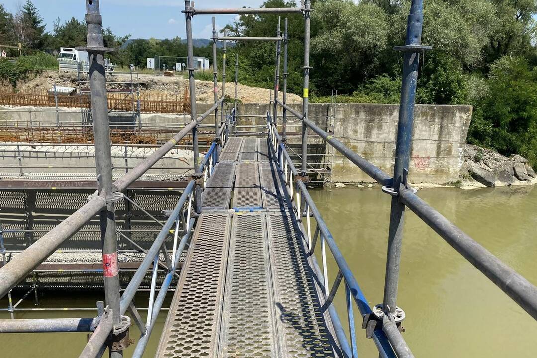 FOTO: Práce na moste cez nápustný kanál za Zemplínsku Šíravu, foto 4