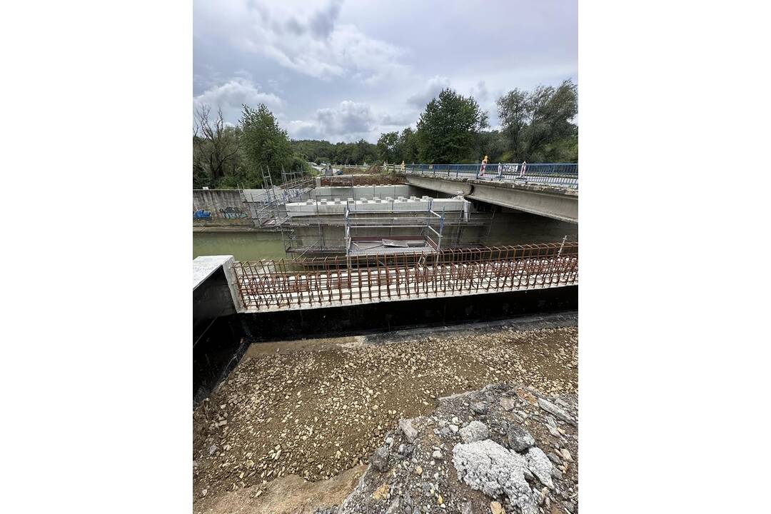 FOTO: Práce na moste cez nápustný kanál za Zemplínsku Šíravu, foto 10