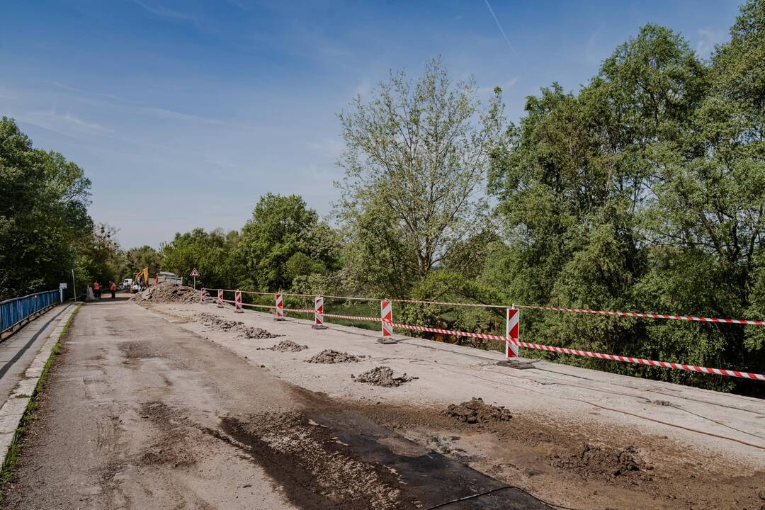 FOTO: Práce na moste vo Vojanoch, foto 7