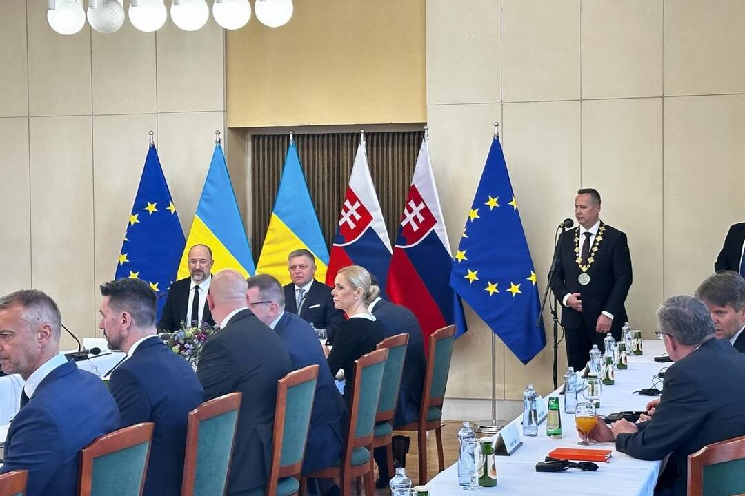 FOTO: Výjazdové rokovanie slovenskej a ukrajinskej vlády v Michalovciach, foto 3