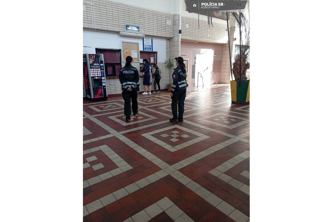 FOTO: Kontroly železničných policajtov na staniciach a vo vlakoch, foto 1