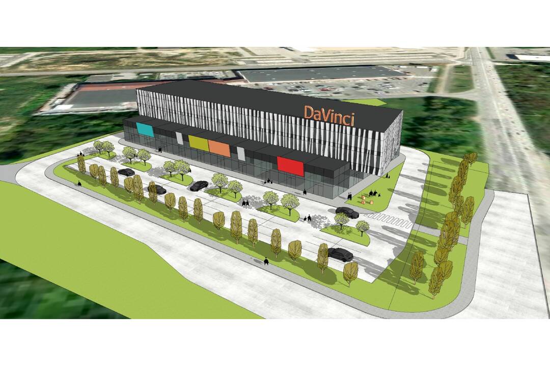 FOTO: Vizualizácia plánovaného obchodného komplexu Da Vinci Pri prachárni, foto 3