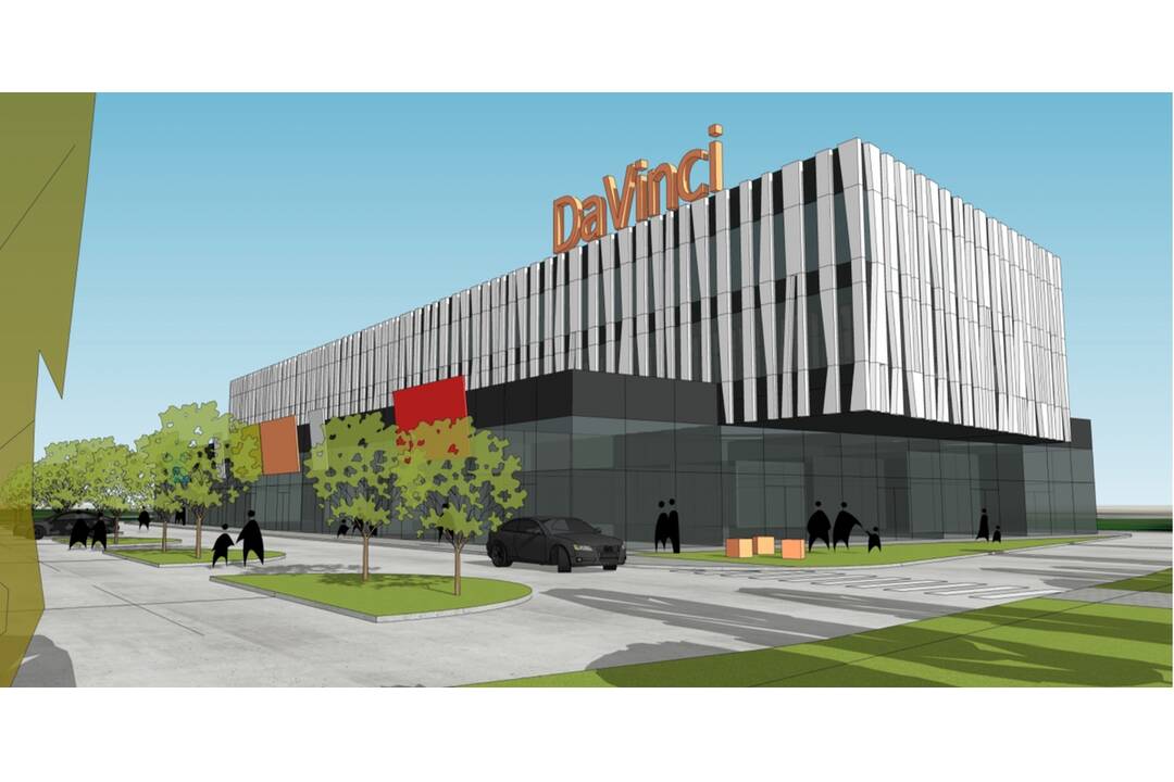 FOTO: Vizualizácia plánovaného obchodného komplexu Da Vinci Pri prachárni, foto 1