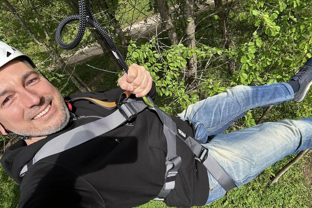 FOTO: V Košickom kraji otvorili lanovú dráhu Zipline Gombasek, foto 15