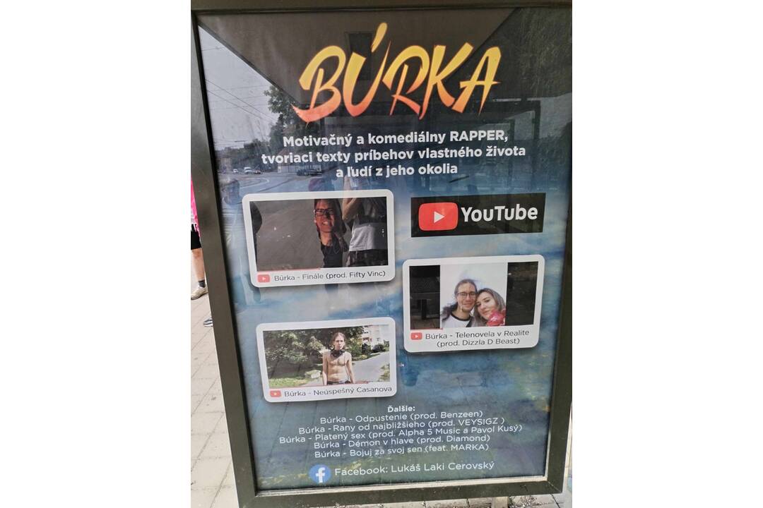 FOTO: Košický raper Búrka sa delí s Košičanmi o svoj talent a príbehy, foto 3