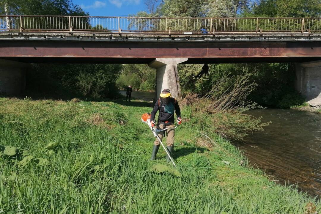 FOTO: Príprava na novú splavovaciu sezónu na Prielome Hornádu, foto 5
