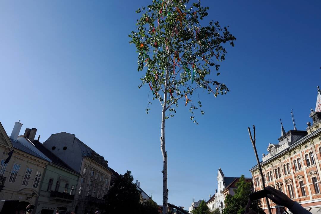 FOTO: Máje zdobia obce a mestá v celom Košickom kraji, foto 3