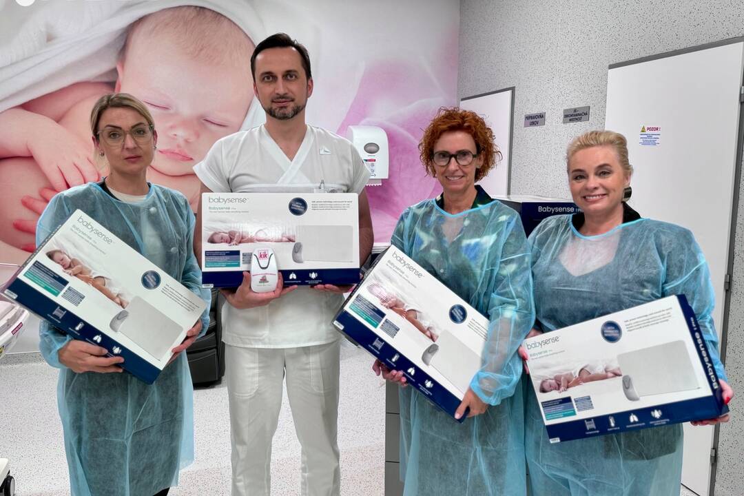 FOTO: Novorodenecké oddelenie v Šaci dostalo nové monitory dychu, foto 1