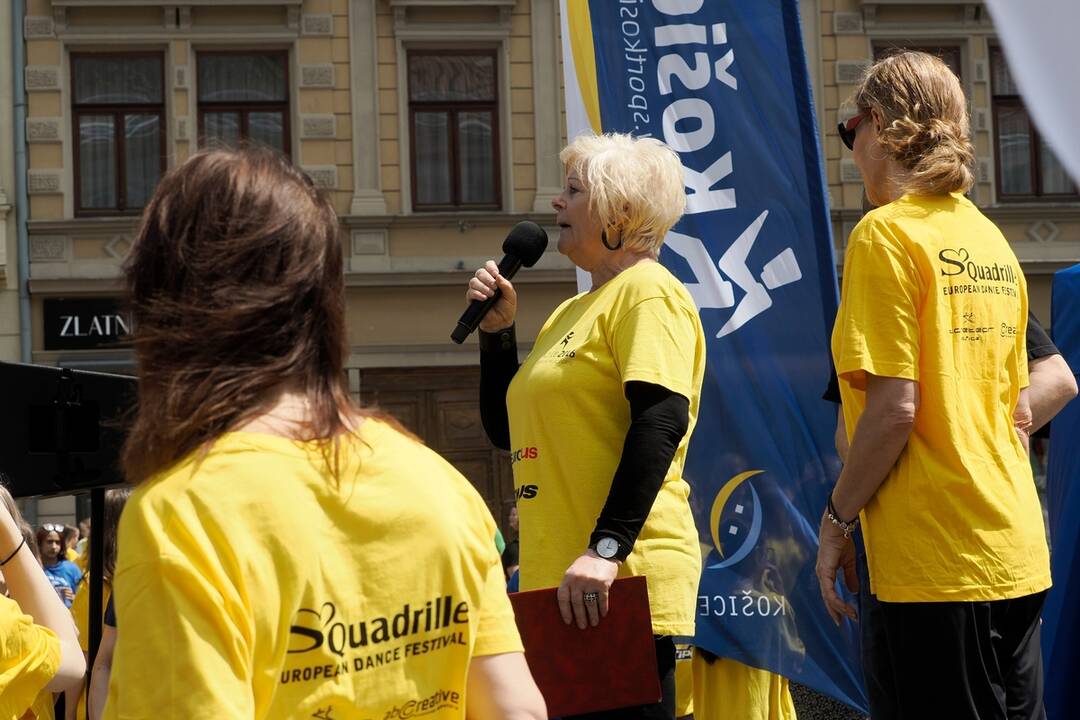 FOTO: Košická Hlavná ulica sa roztancovala v rytme štvorylky, foto 3