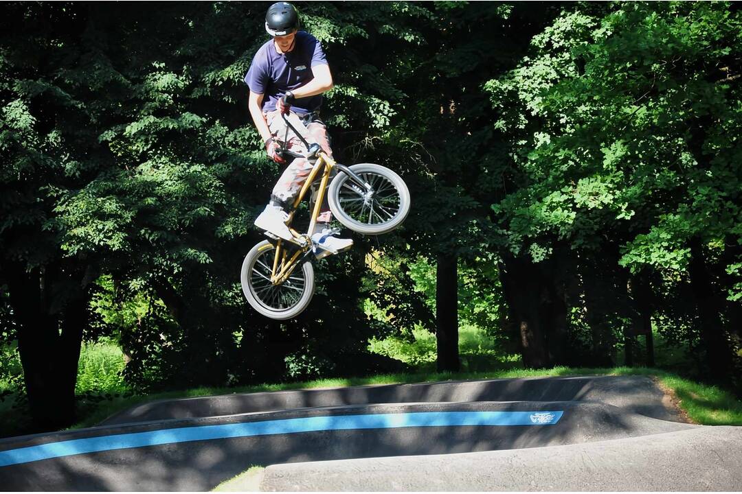 FOTO: Otvorenie novej pumptrackovej dráhy v Parchovanoch, foto 2