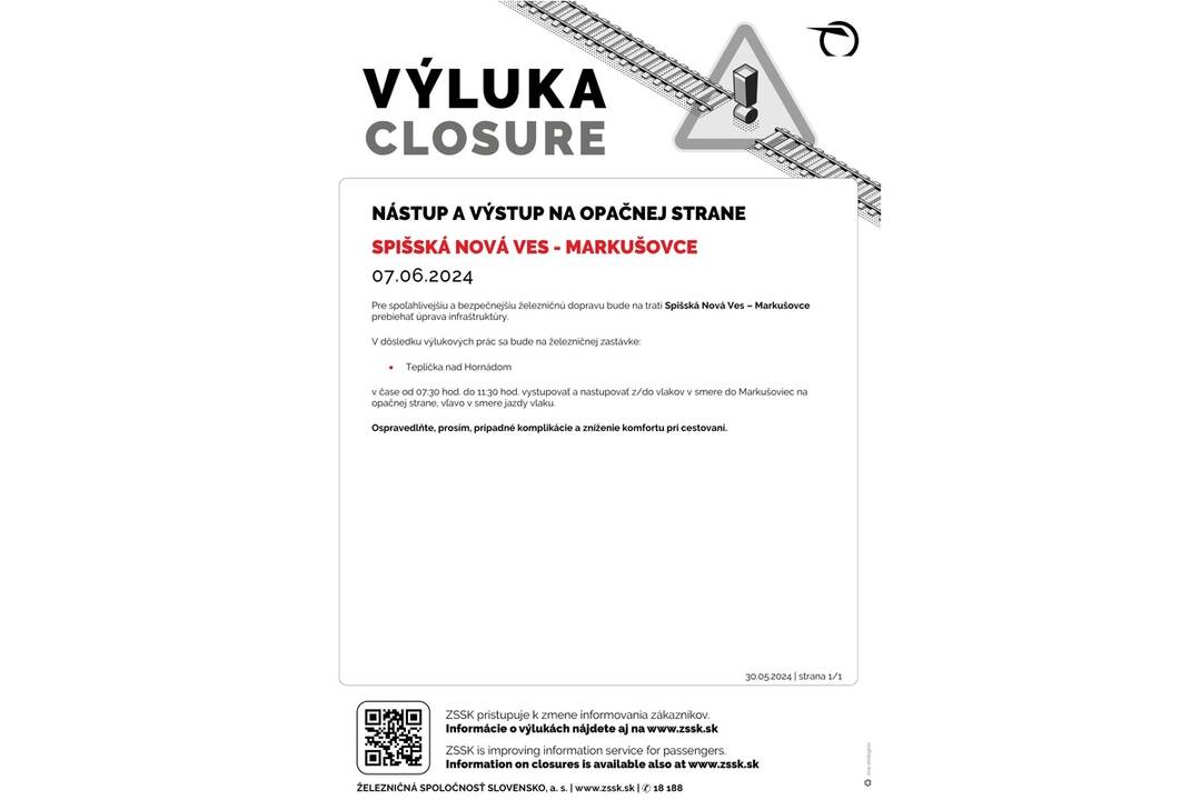 FOTO: Výluky vlakov v Košickom kraji (23. týždeň), foto 5