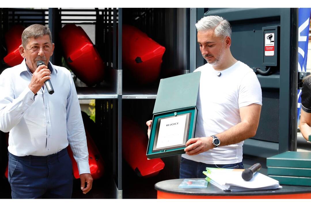 FOTO: Slávnostné otvorenie systému samoobslužných požičovní kajakov na Hornáde, foto 11