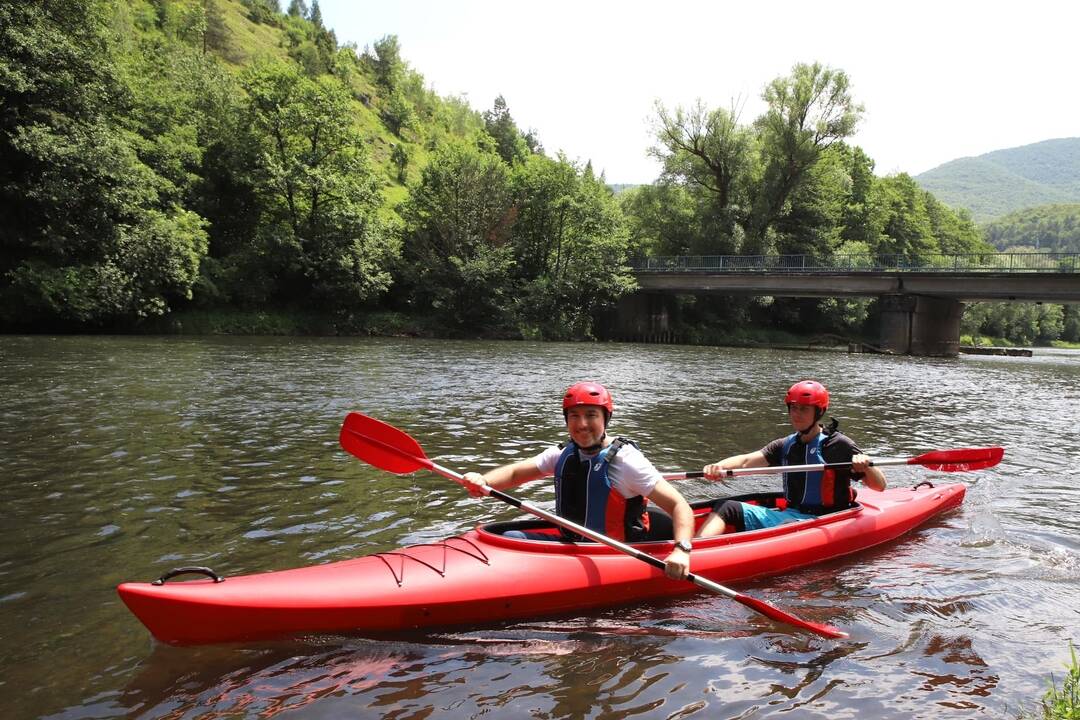 FOTO: Slávnostné otvorenie systému samoobslužných požičovní kajakov na Hornáde, foto 10