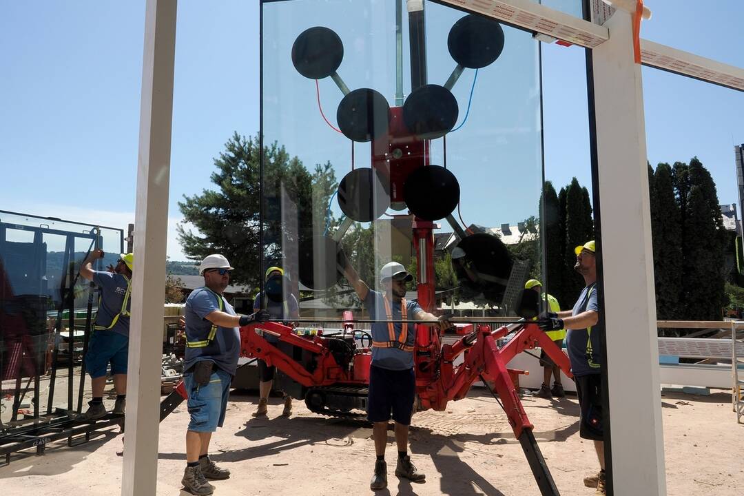 FOTO: Práce na výstavbe Národného olympijského centra plaveckých športov Košice, foto 4