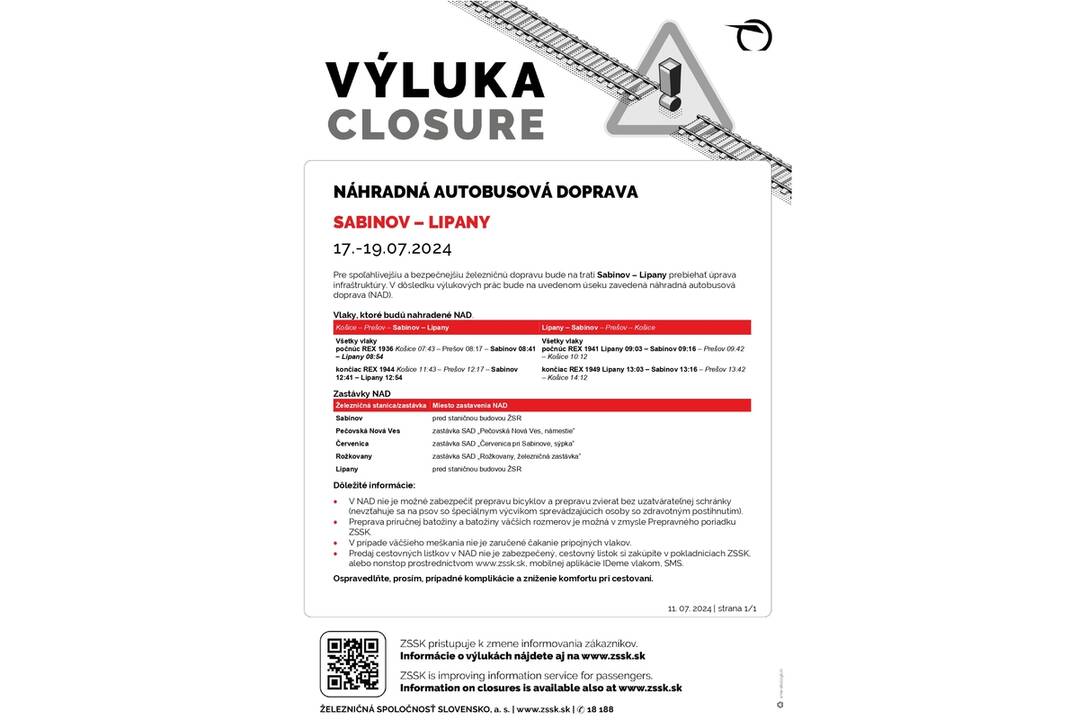 FOTO: Výluky vlakov v Košickom kraji (29. týždeň), foto 8