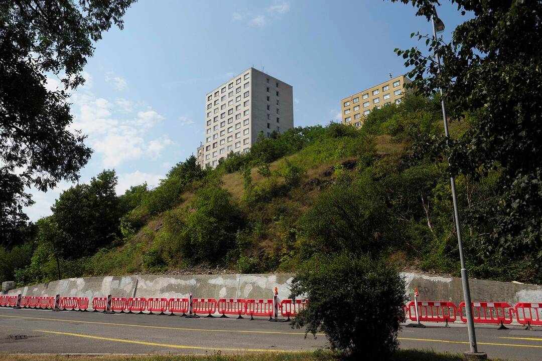 FOTO: Stavebné práce na opornom múre na Rastislavovej obmedzujú dopravu, foto 4