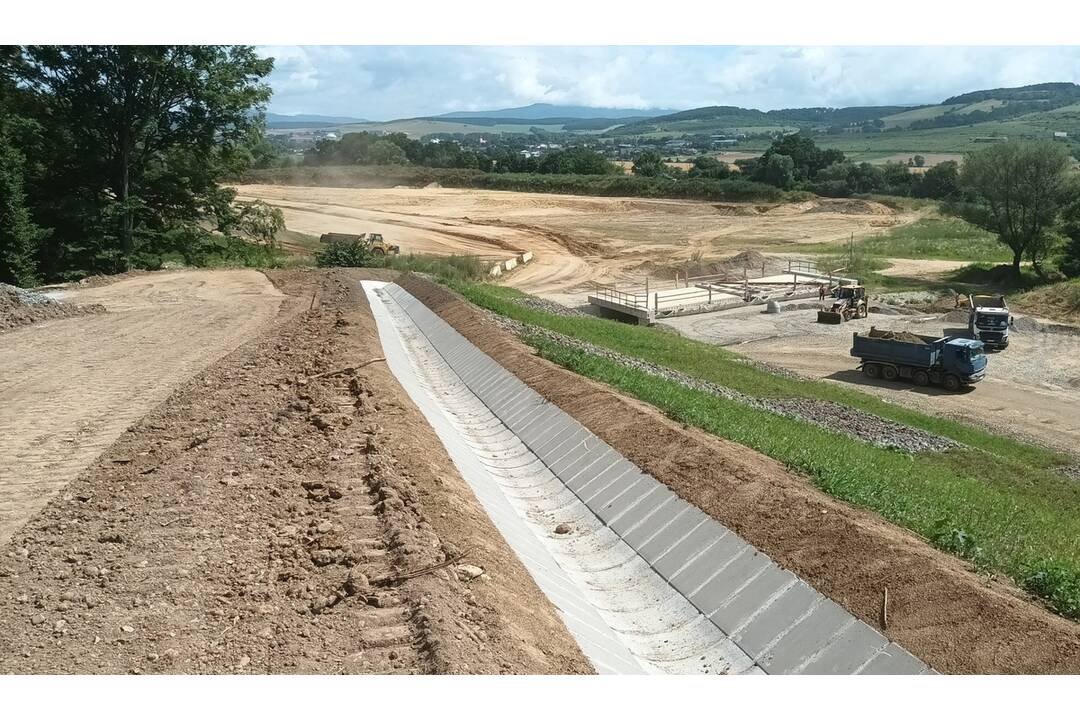 FOTO: Aktuálne práce na košickom obchvate R2, foto 15