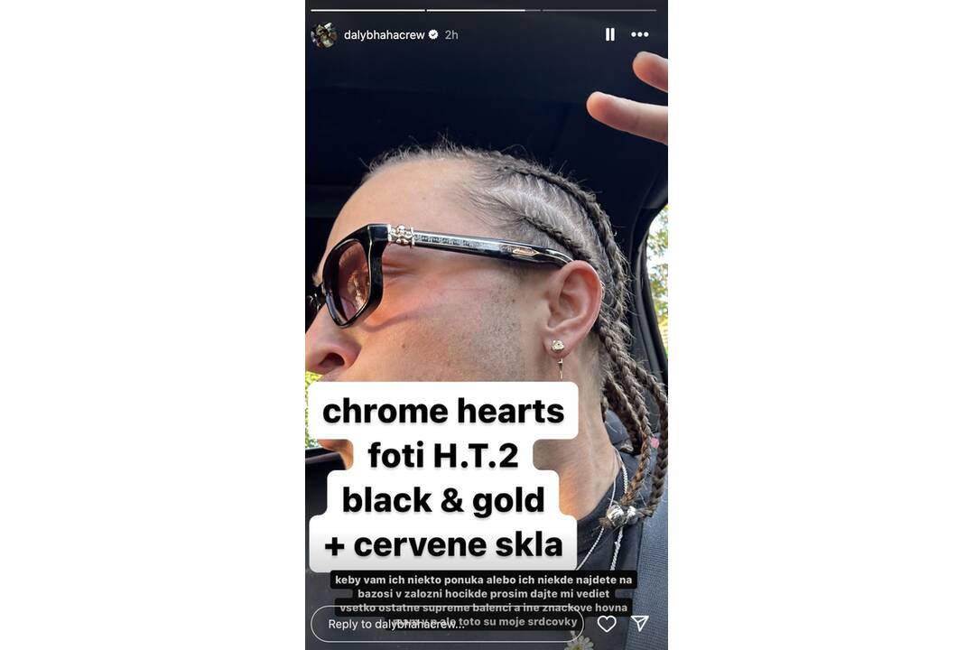 FOTO: Raperovi Dalybovi vykradli auto, zmizli jeho obľúbené okuliare, foto 2